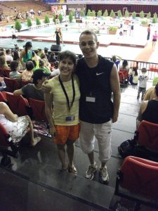 Cristina MJ y Pablo Hinojar. Foto tomada por Víctor Díaz. Cristina MJ y Pablo Hinojar. Foto tomada por Víctor Díaz.