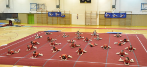 Gimnastas españolas. Foto: Lina Sáez.
