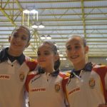 Claudia Vila, Elena Zaldívar y Marta Cuesta Porto 2010. Foto: Lina Sáez.