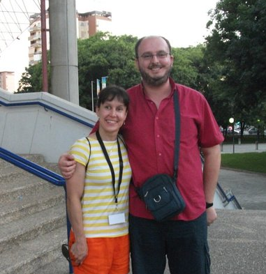 Cristina MJ (Calítoe.:.) y Víctor Díaz Sánchez