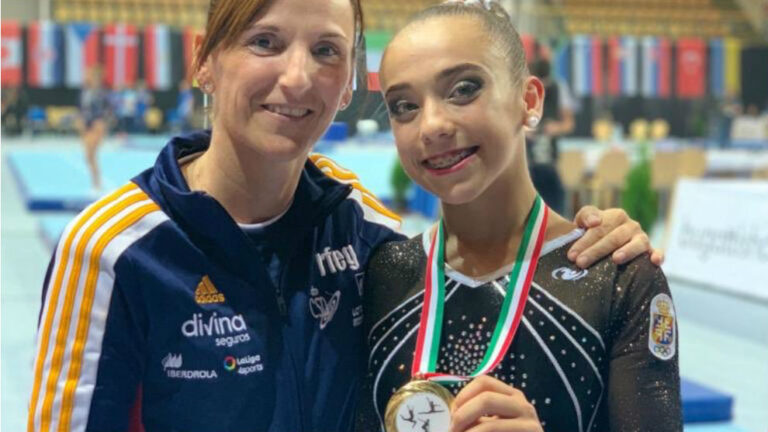 Eva Rueda Medallistas de España en pruebas de Copa del Mundo de gimnasia ...
